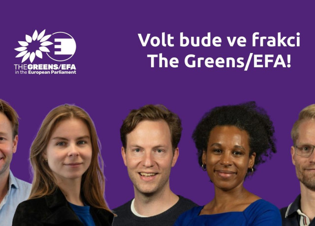 Volt bude ve frakci The Greens / EFA