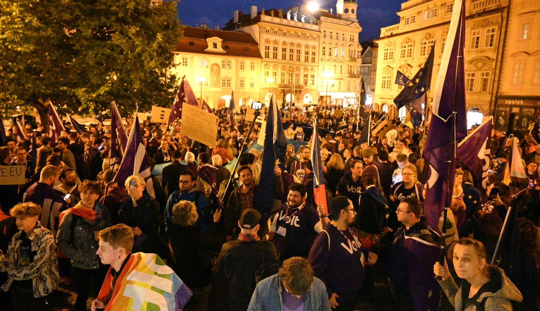 Volt GA Prague 2022, demonstration